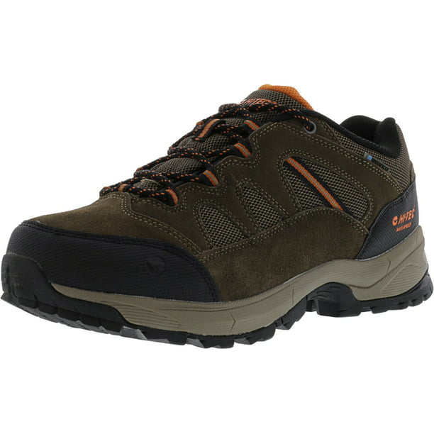 HI-TEC Mens Ridge Low Waterproof I Ankle-High Leather Hiking Shoe 